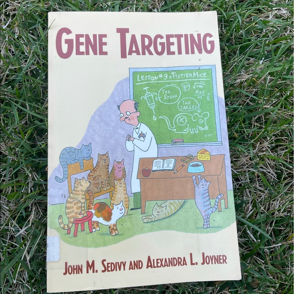 ⭐️ Science 🧪biology 🧬  gene targeting book textbook ⭐️